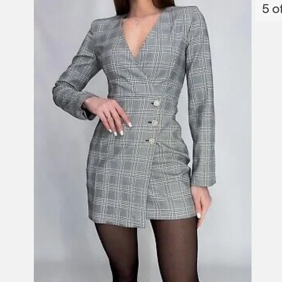 knee length dresses for ladies ZARA BLAZER DRESS